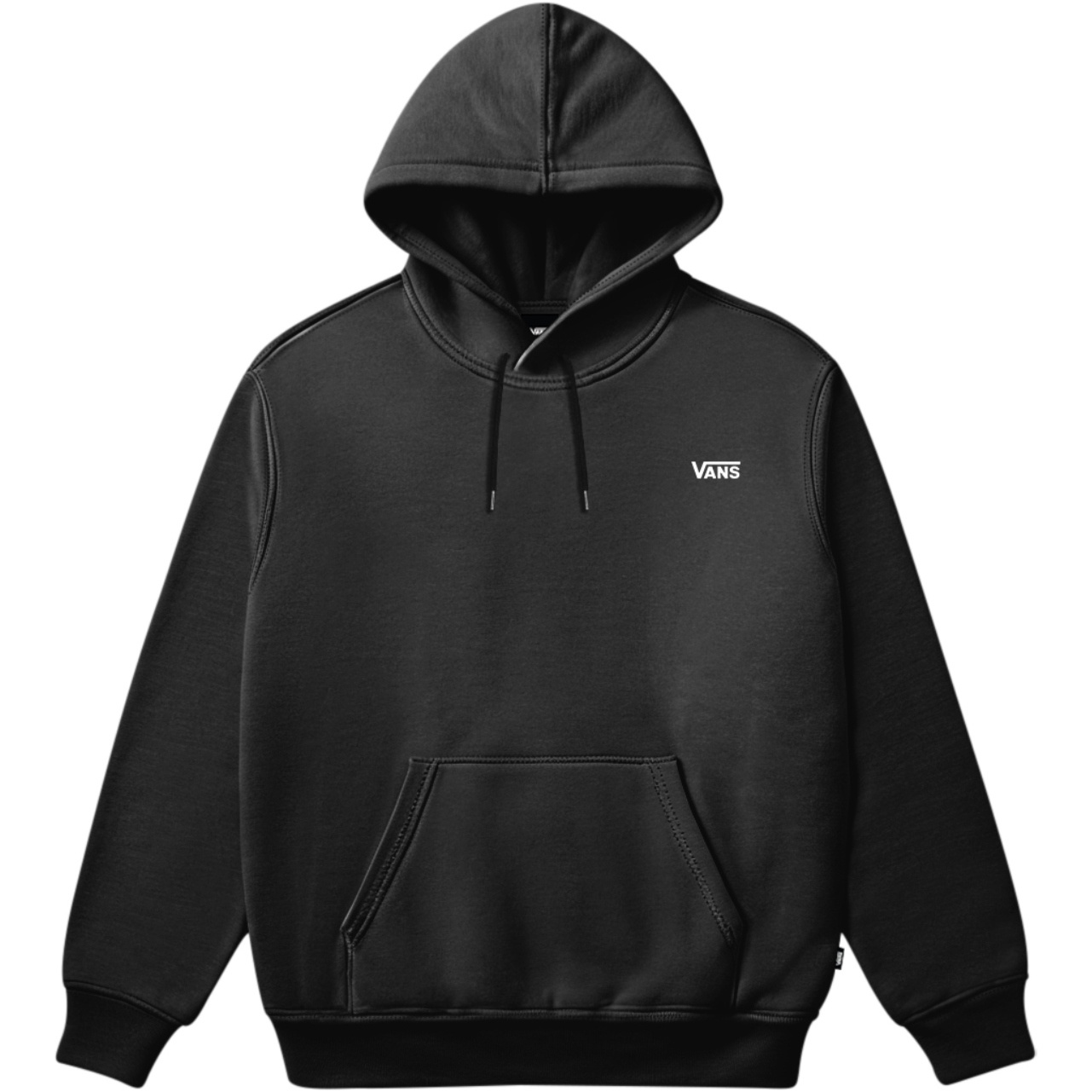 2026 Vans Mens Classic Chest Print Hoodie VN000R9Y - Black